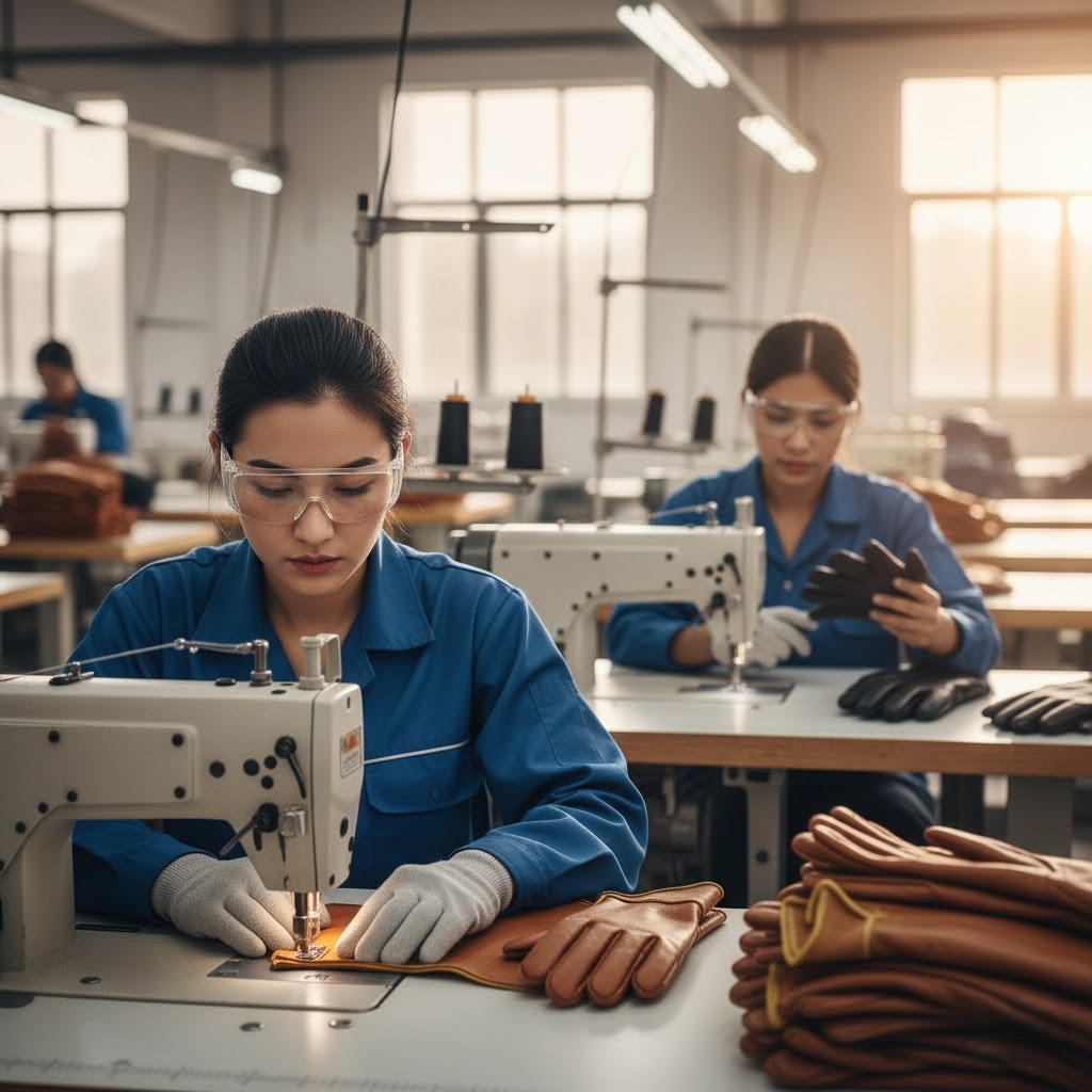 Leather Gloves Manufacturing Facility